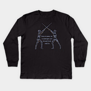 Sword Fight - HEMA Kids Long Sleeve T-Shirt